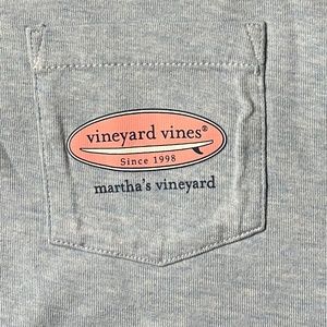 NWT Vineyard Vines Boys Tee Shirt - Martha’s Vineyard  - Jake Blue - Size M